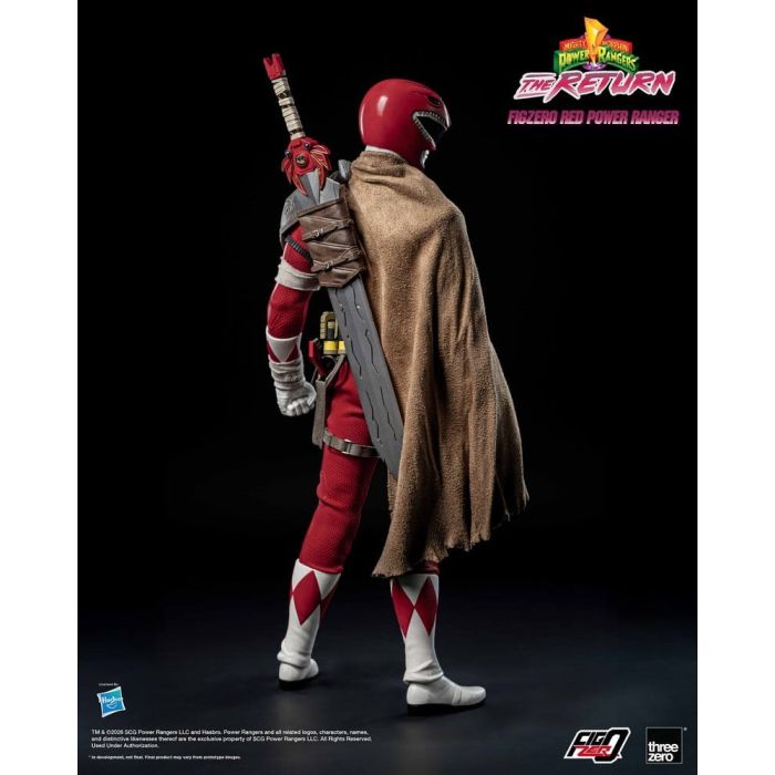 Mighty Morphin Power Rangers: The Return FigZero Action Figure 1/6 Red Power Ranger 31 cm