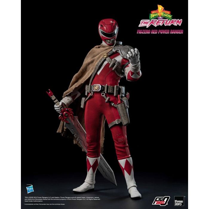 Mighty Morphin Power Rangers: The Return FigZero Action Figure 1/6 Red Power Ranger 31 cm
