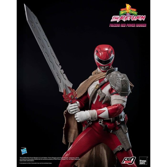 Mighty Morphin Power Rangers: The Return FigZero Action Figure 1/6 Red Power Ranger 31 cm