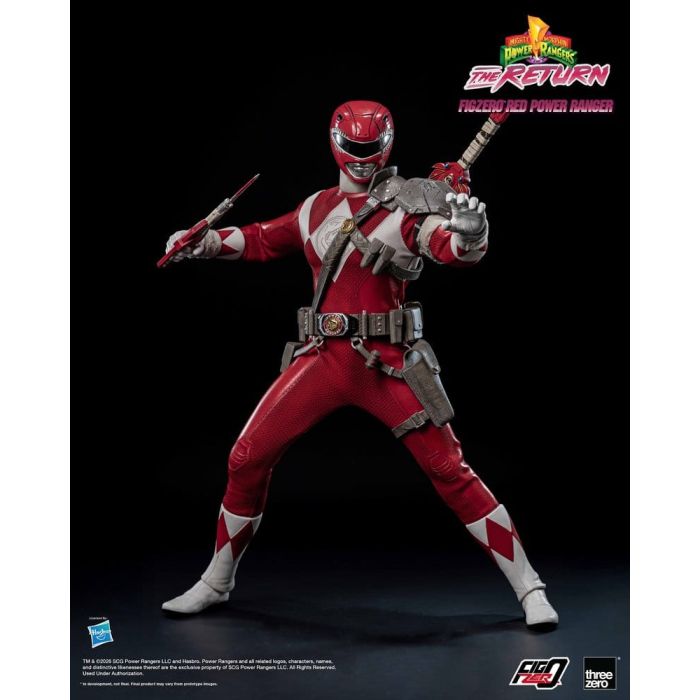 Mighty Morphin Power Rangers: The Return FigZero Action Figure 1/6 Red Power Ranger 31 cm