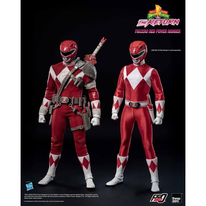 Mighty Morphin Power Rangers: The Return FigZero Action Figure 1/6 Red Power Ranger 31 cm