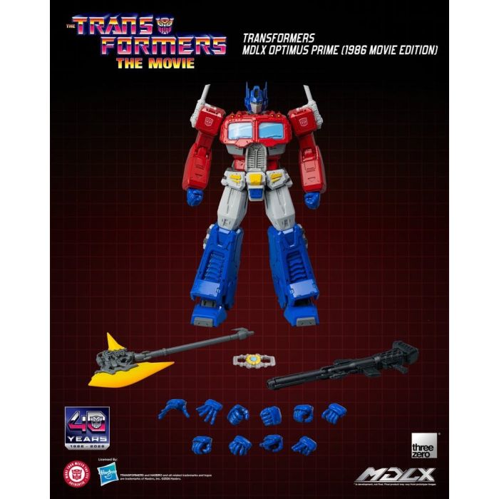 Transformers MDLX Action Figure Optimus Prime (1986 Movie Edition) 18 cm