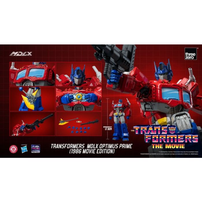 Transformers MDLX Action Figure Optimus Prime (1986 Movie Edition) 18 cm
