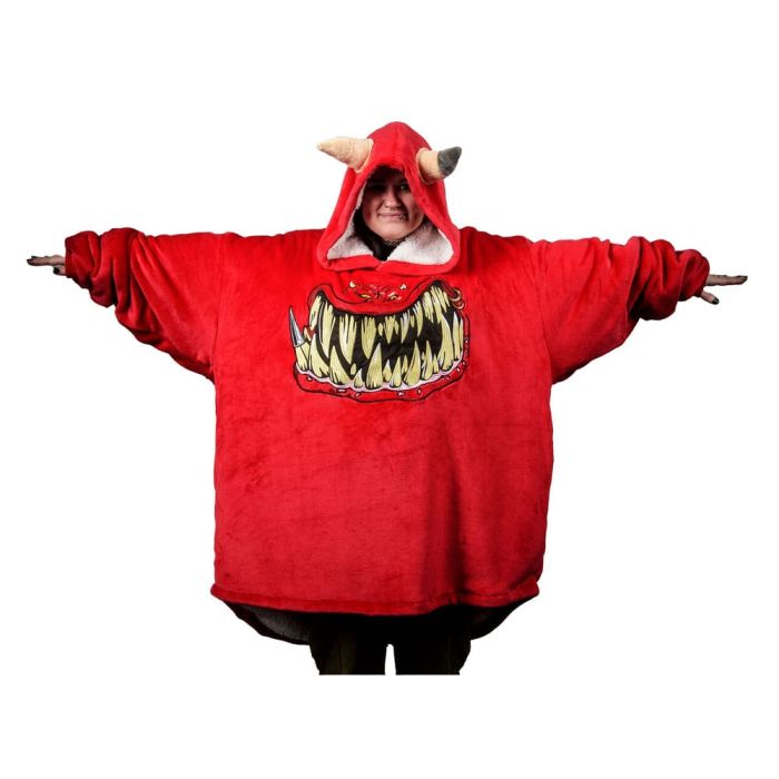 Warhammer 40K Oversized Hoodie Blanket Squig Red 
