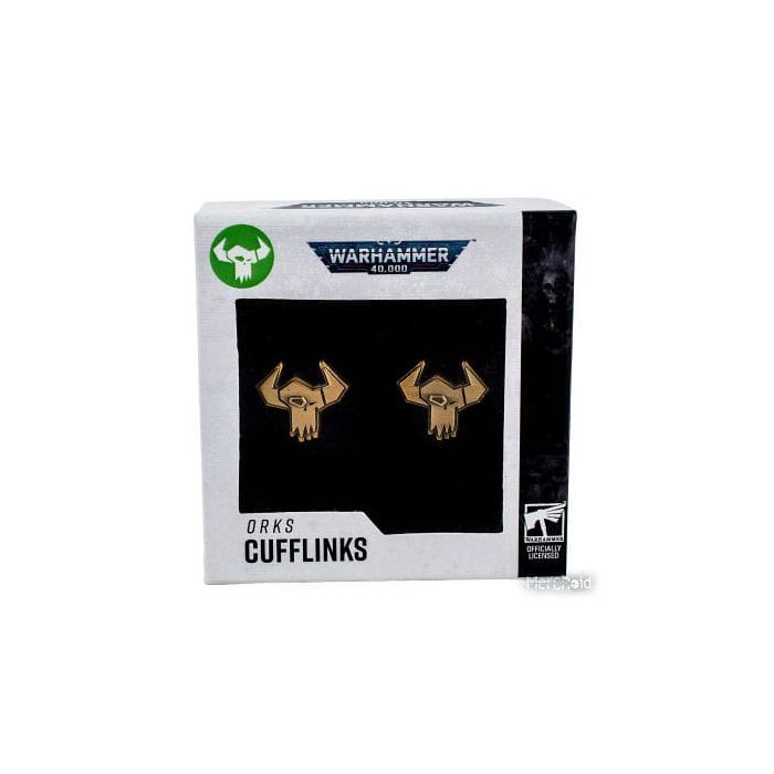 Warhammer 40,000 Cufflinks Orks