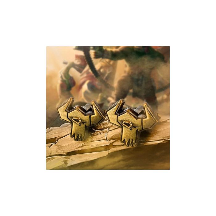 Warhammer 40,000 Cufflinks Orks