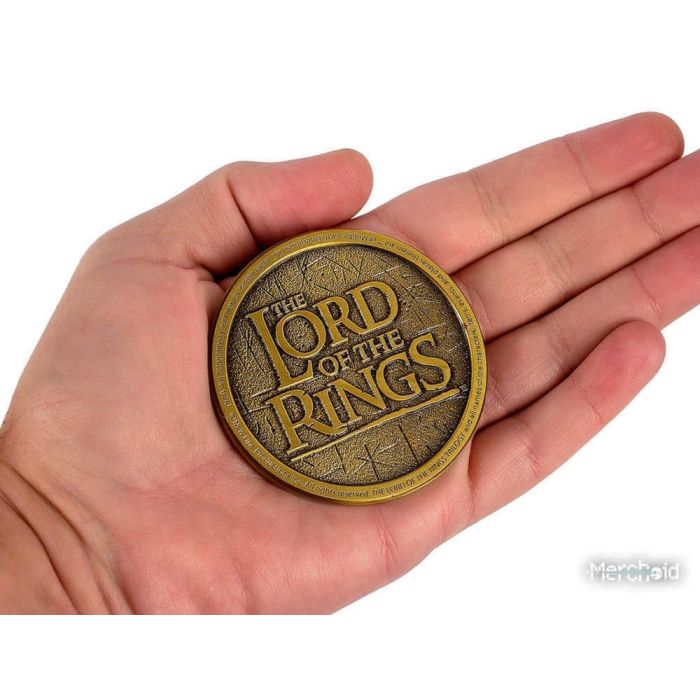 Lord of the Rings Coin with Display Stand The Fellowship