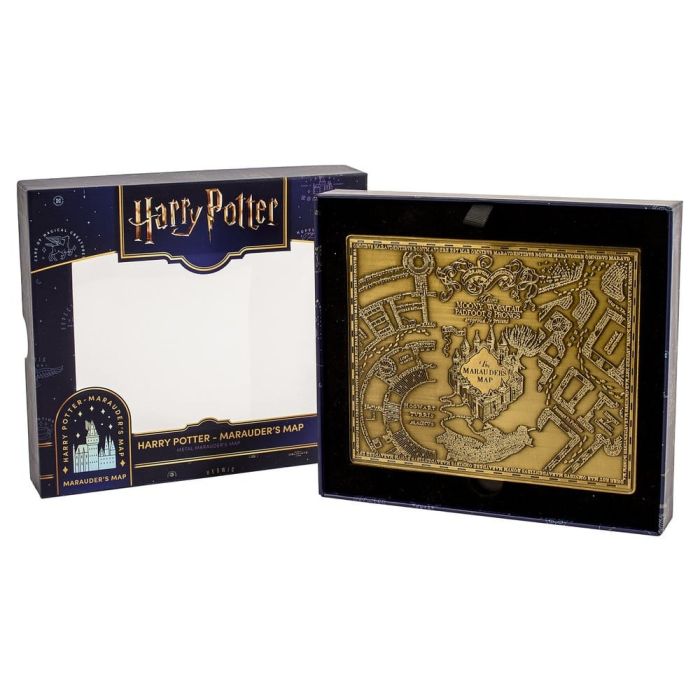 Harry Potter Replica Marauder's Map Metal Map 15 cm