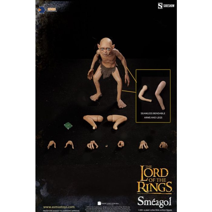 Lord of the Rings Action Figure 1/6 Sméagol 20 cm