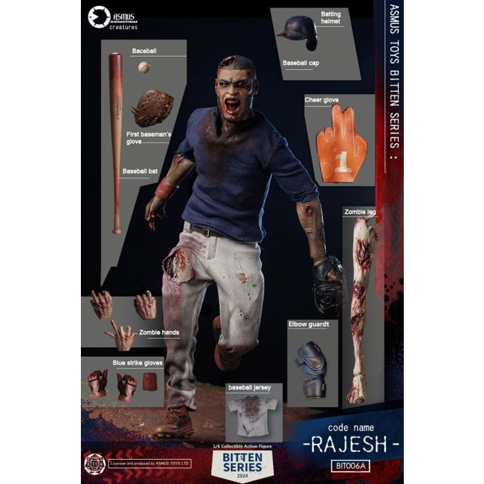 Bitten Action Figure 1/6 Rajesh 28 cm