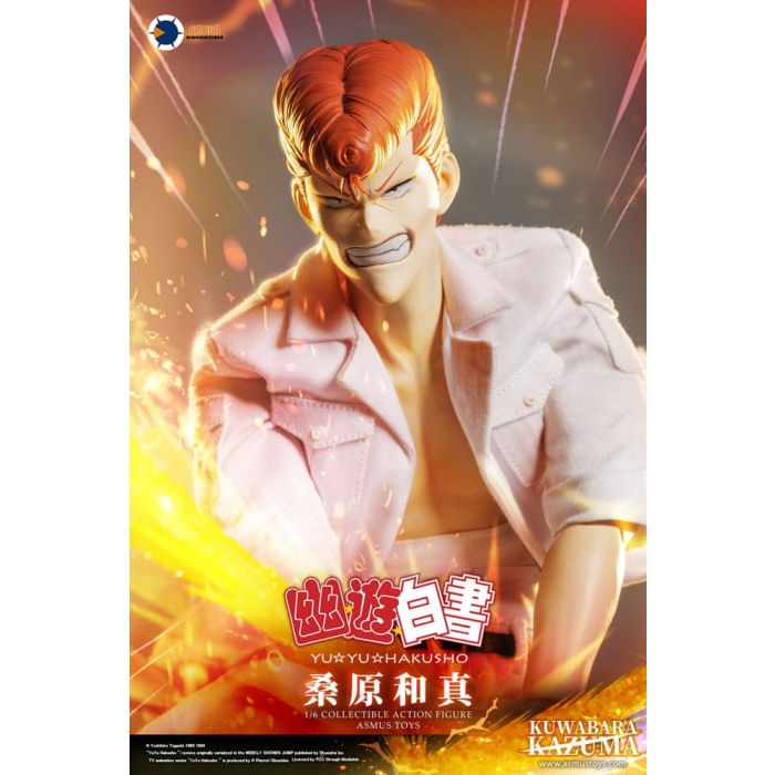 Yu Yu Hakusho Action Figure 1/6 Kazuma Kuwabara (Luxury Version) 30 cm