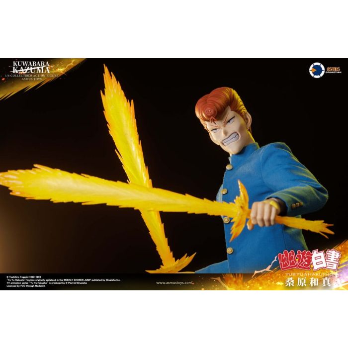 Yu Yu Hakusho Action Figure 1/6 Kazuma Kuwabara (Luxury Version) 30 cm