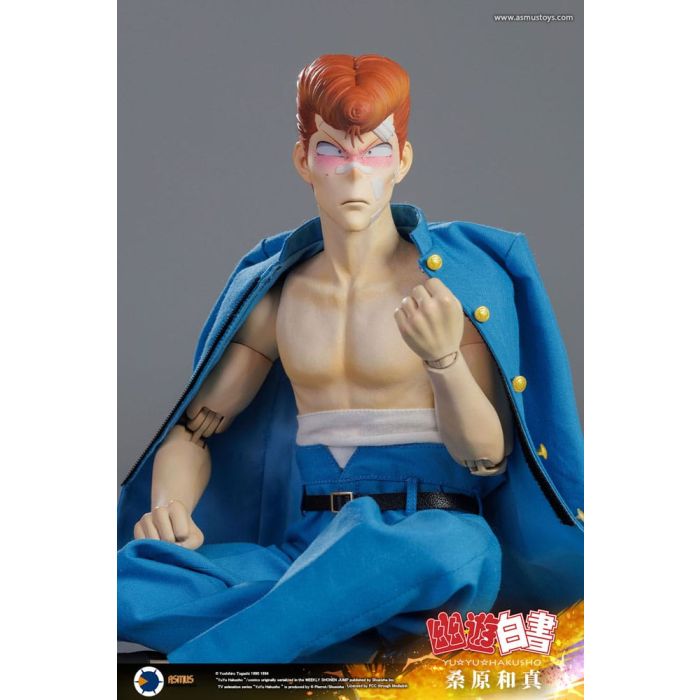 Yu Yu Hakusho Action Figure 1/6 Kazuma Kuwabara (Luxury Version) 30 cm
