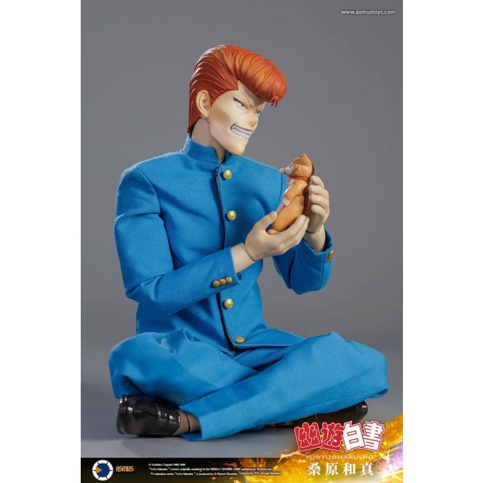 Yu Yu Hakusho Action Figure 1/6 Kazuma Kuwabara (Luxury Version) 30 cm