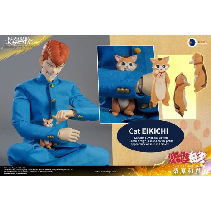Yu Yu Hakusho Action Figure 1/6 Kazuma Kuwabara (Luxury Version) 30 cm
