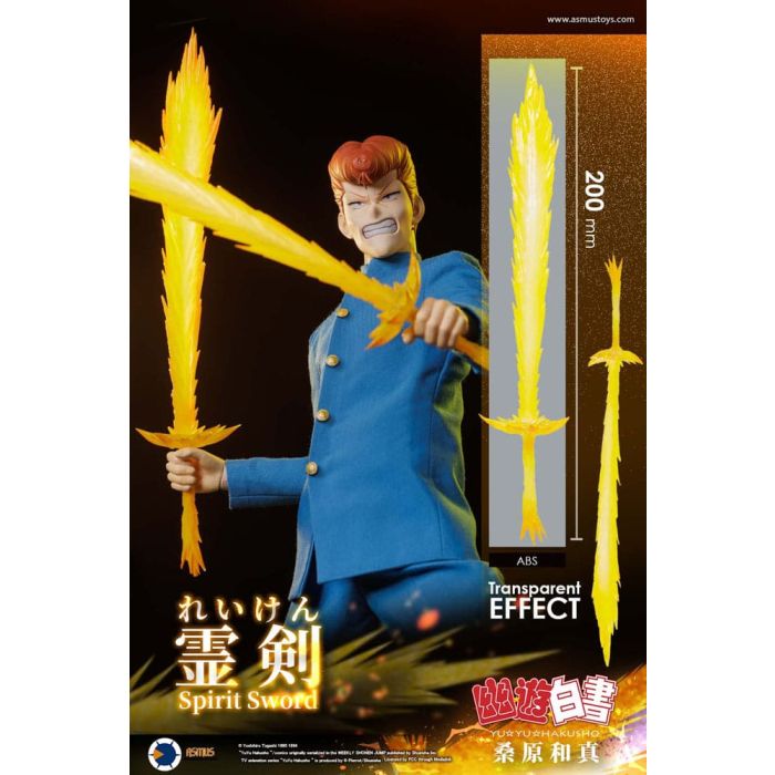 Yu Yu Hakusho Action Figure 1/6 Kazuma Kuwabara (Luxury Version) 30 cm
