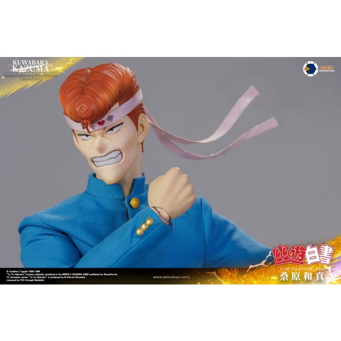 Yu Yu Hakusho Action Figure 1/6 Kazuma Kuwabara (Luxury Version) 30 cm