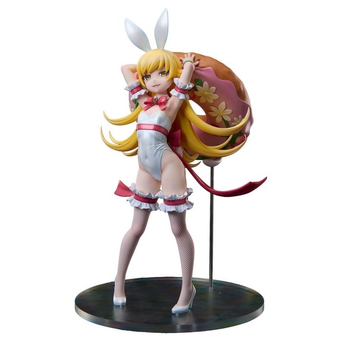 Monogatari Series PVC Statue 1/4 Shinobu Oshino White Bunny Ver. 35 cm