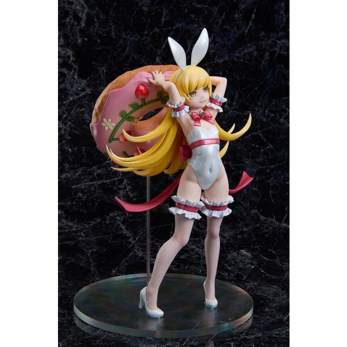 Monogatari Series PVC Statue 1/4 Shinobu Oshino White Bunny Ver. 35 cm
