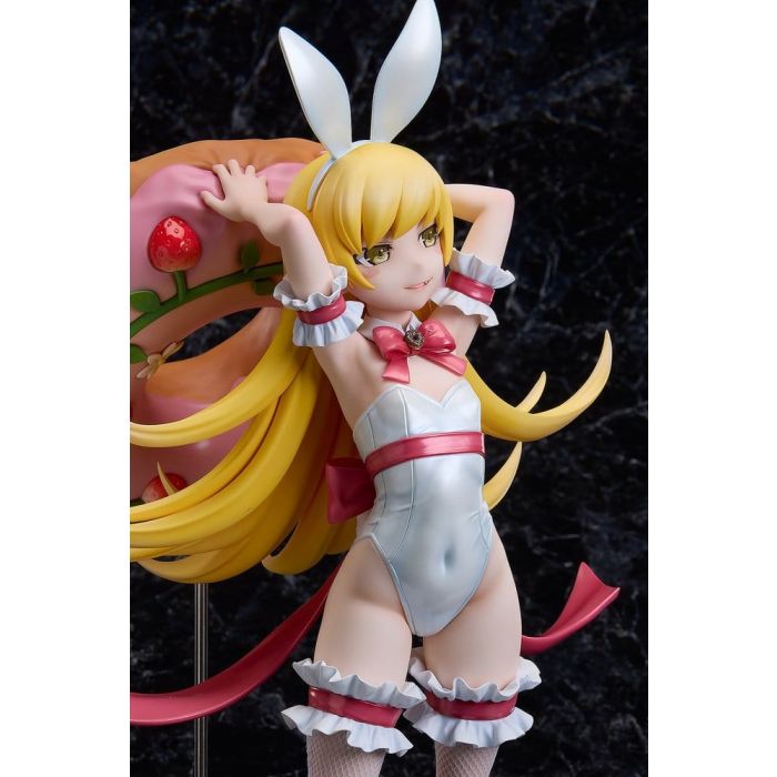 Monogatari Series PVC Statue 1/4 Shinobu Oshino White Bunny Ver. 35 cm