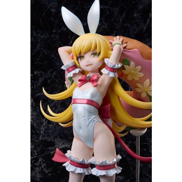 Monogatari Series PVC Statue 1/4 Shinobu Oshino White Bunny Ver. 35 cm