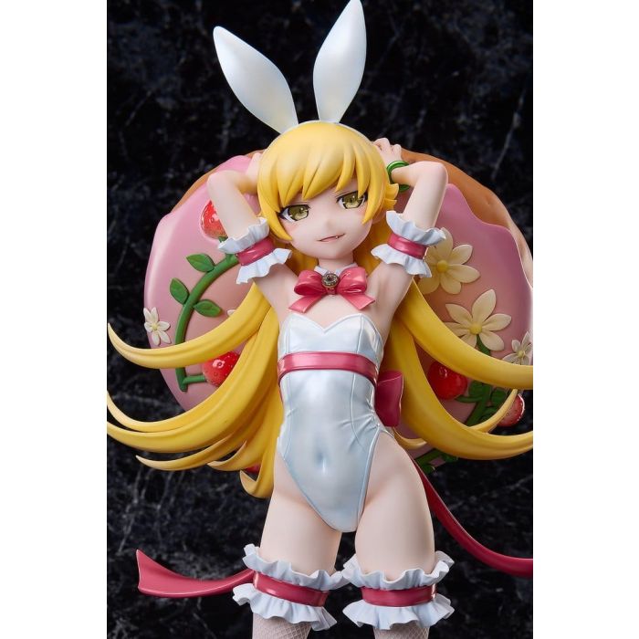 Monogatari Series PVC Statue 1/4 Shinobu Oshino White Bunny Ver. 35 cm