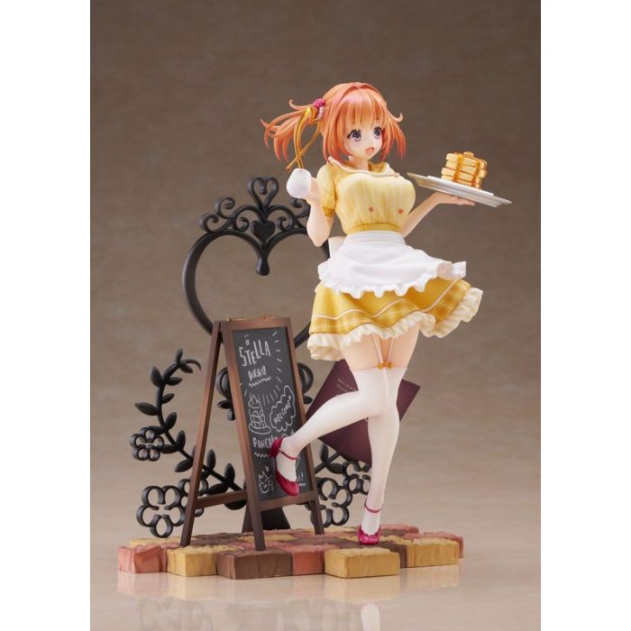 Café Stella and the Reaper's Butterflies PVC Figure 1/7 Sumizome Nozomi AmiAmi Limited Edition 23 cm