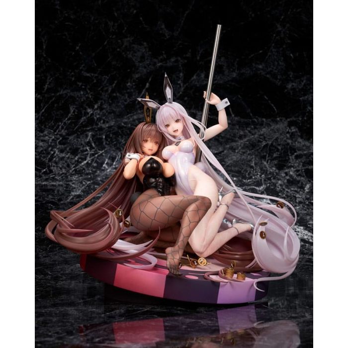 Goddess of Victory: Nikke Statue 1/7 Noir & Blanc Bunny X 777 Ver. 28 cm