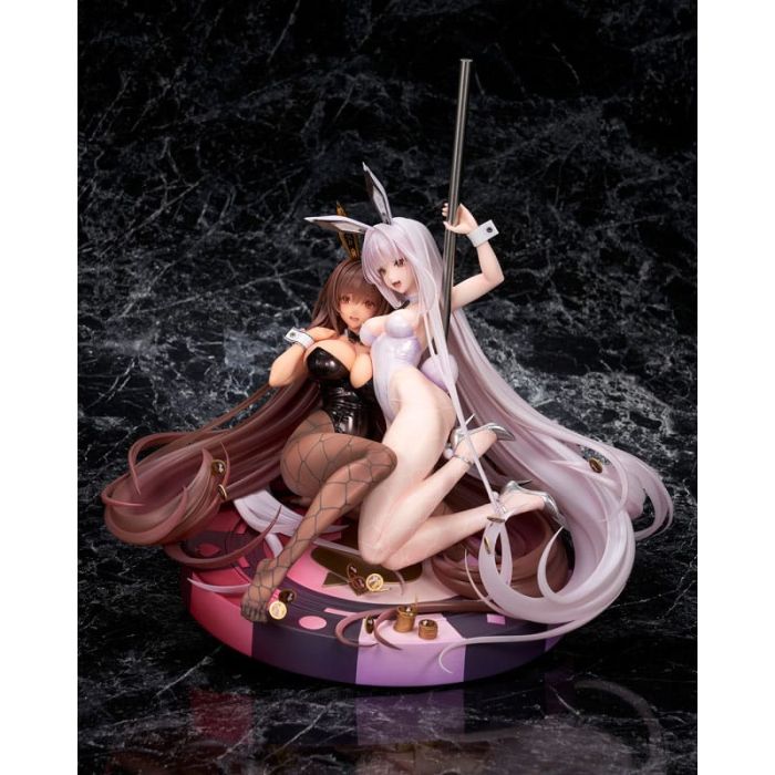 Goddess of Victory: Nikke Statue 1/7 Noir & Blanc Bunny X 777 Ver. 28 cm