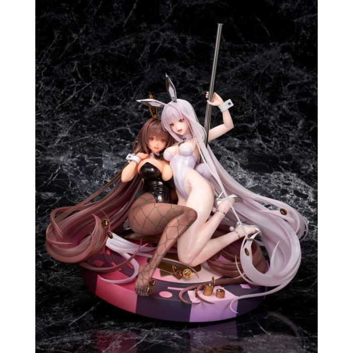 Goddess of Victory: Nikke Statue 1/7 Noir & Blanc Bunny X 777 Ver. 28 cm