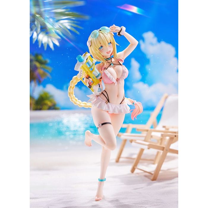 Phantasy Star Online PVC Statue 1/7 es Akhtal Summer Vacation 24 cm     