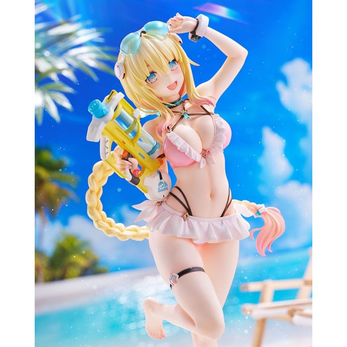 Phantasy Star Online PVC Statue 1/7 es Akhtal Summer Vacation 24 cm     