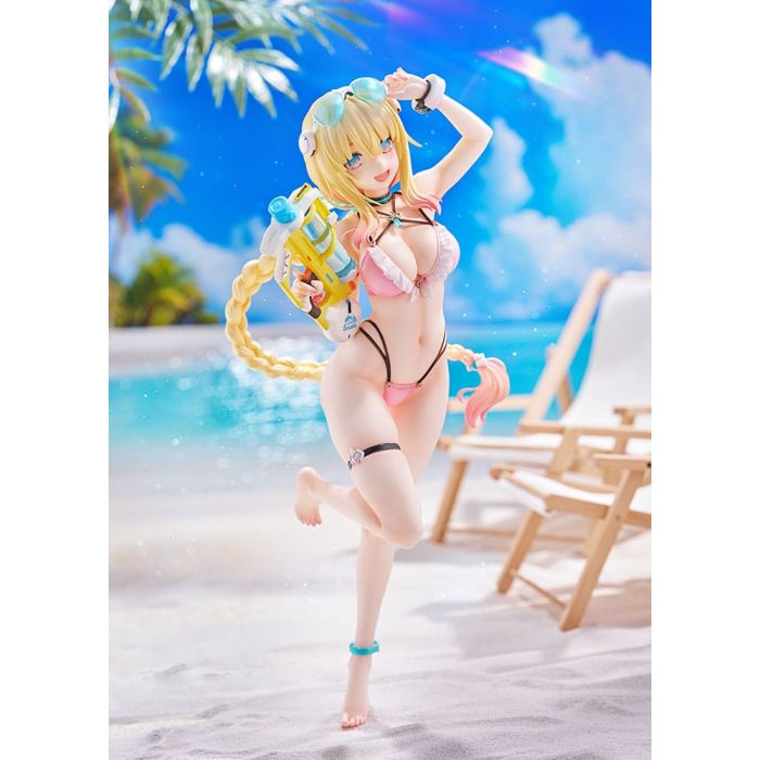 Phantasy Star Online PVC Statue 1/7 es Akhtal Summer Vacation 24 cm     