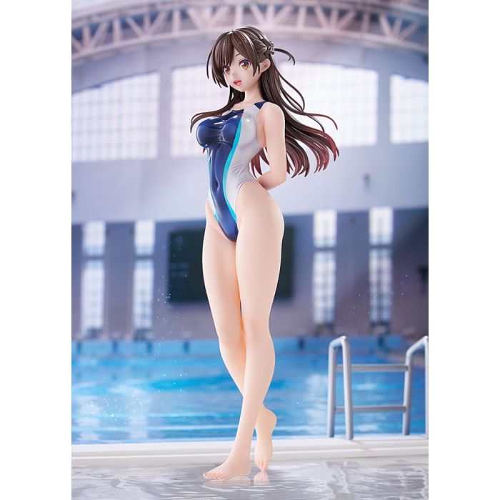 Rent-a-Girlfriend PVC Statue 1/7 Chizuru Mizuhara Light Blue Line Swimwear Ver. 25 cm