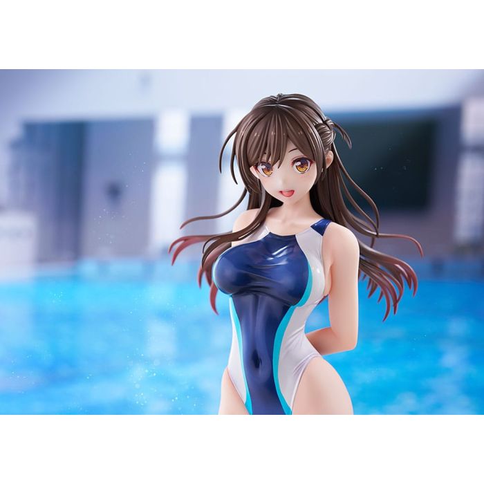 Rent-a-Girlfriend PVC Statue 1/7 Chizuru Mizuhara Light Blue Line Swimwear Ver. 25 cm