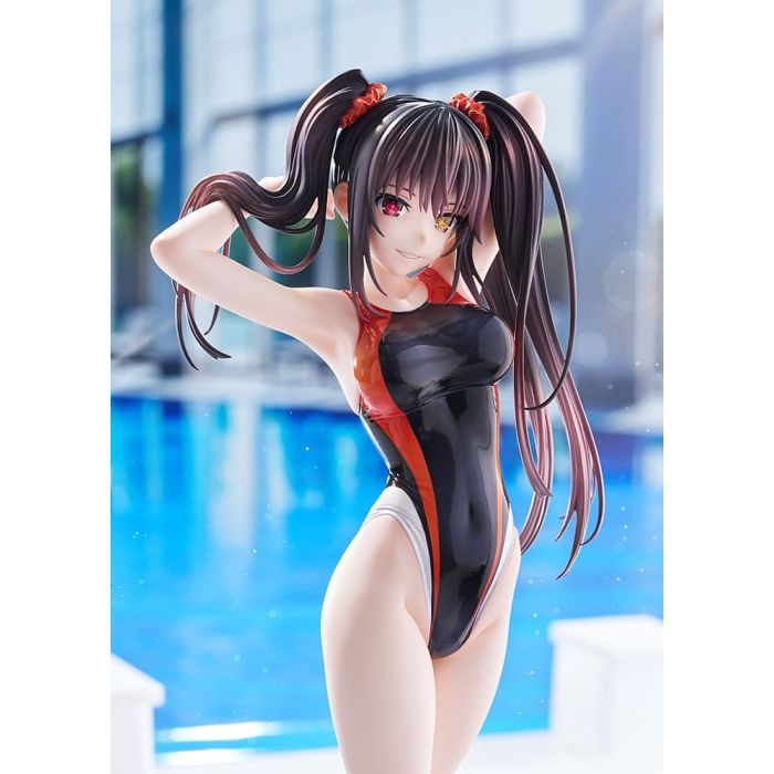 Date A Live Swimsuit Silhouette PVC Figure 1/7 Kurumi Tokisaki Swimwear Ver. 24 cm