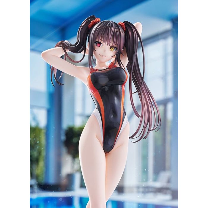 Date A Live Swimsuit Silhouette PVC Figure 1/7 Kurumi Tokisaki Swimwear Ver. 24 cm