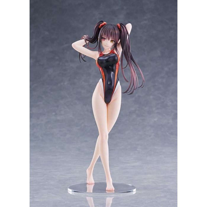 Date A Live Swimsuit Silhouette PVC Figure 1/7 Kurumi Tokisaki Swimwear Ver. 24 cm