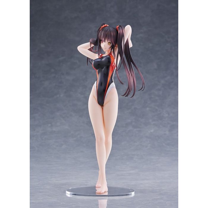 Date A Live Swimsuit Silhouette PVC Figure 1/7 Kurumi Tokisaki Swimwear Ver. 24 cm