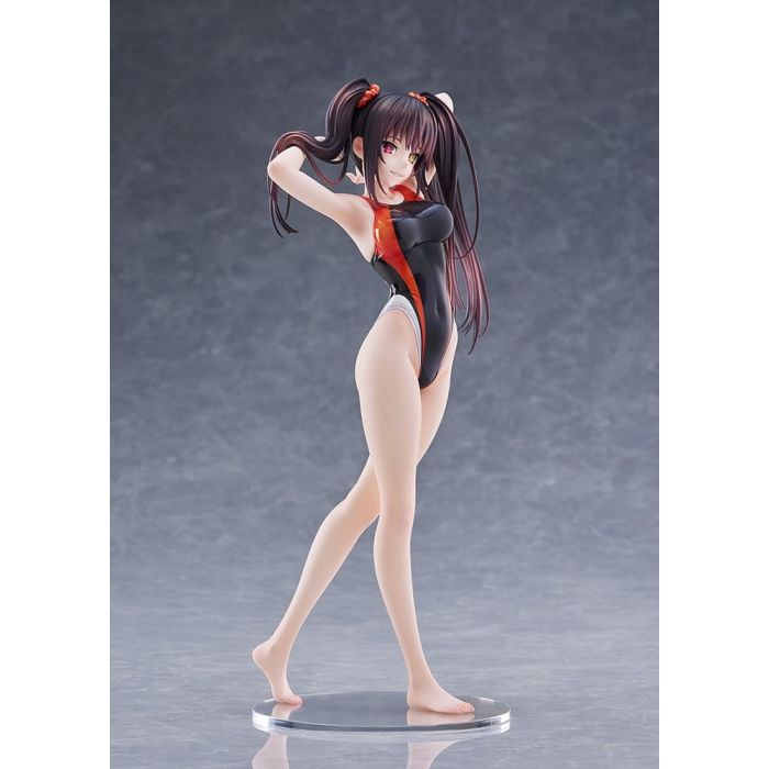 Date A Live Swimsuit Silhouette PVC Figure 1/7 Kurumi Tokisaki Swimwear Ver. 24 cm