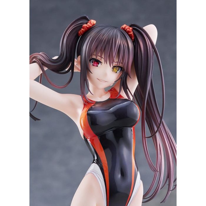 Date A Live Swimsuit Silhouette PVC Figure 1/7 Kurumi Tokisaki Swimwear Ver. 24 cm