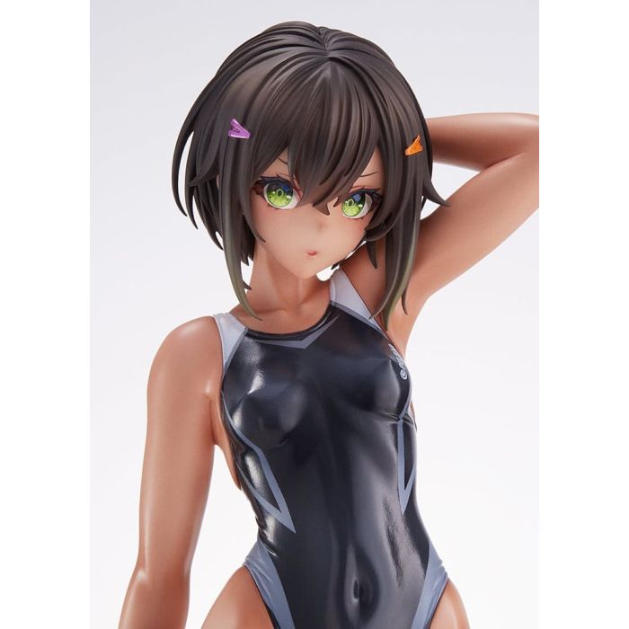 Arms Note PVC Figure 1/7 Buchou-chan of the Swimming Club 22 cm (re-run)