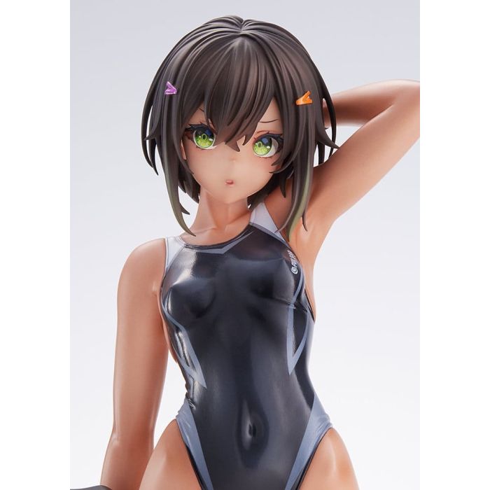 Arms Note PVC Figure 1/7 Buchou-chan of the Swimming Club 22 cm (re-run)