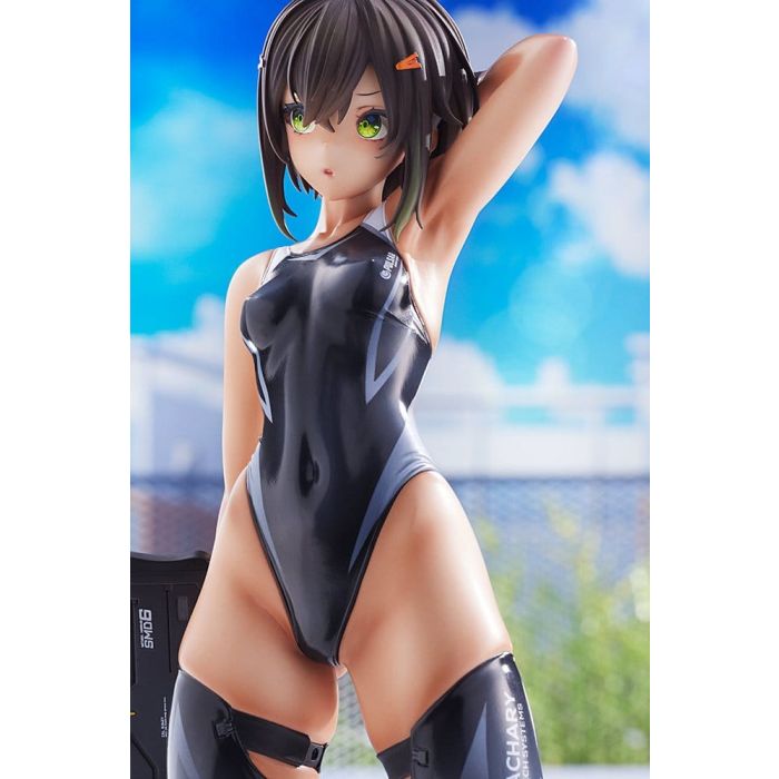 Arms Note PVC Figure 1/7 Buchou-chan of the Swimming Club 22 cm (re-run)