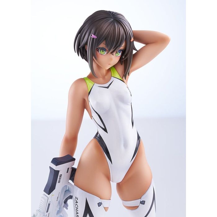 Arms Note PVC Figure 1/7 Buchou-chan of the Swimming Club White Swimsuit Ver. 22 cm