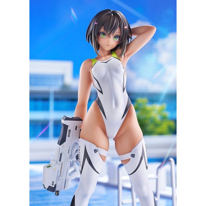 Arms Note PVC Figure 1/7 Buchou-chan of the Swimming Club White Swimsuit Ver. 22 cm