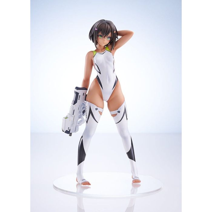 Arms Note PVC Figure 1/7 Buchou-chan of the Swimming Club White Swimsuit Ver. 22 cm
