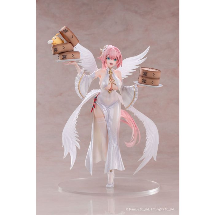 Azur Lane PVC Statue 1/6 Theseus: New Year's White Plumage Ver. 27 cm