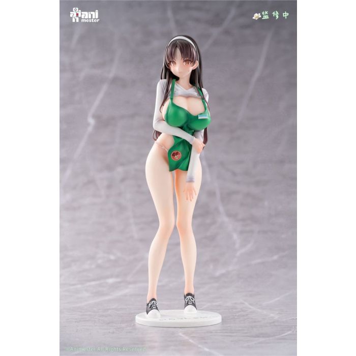 Original Character Statue 1/6 First Business! Mari Hanamiya the Gentle Shop Assistant illustration by POPQN 28 cm  