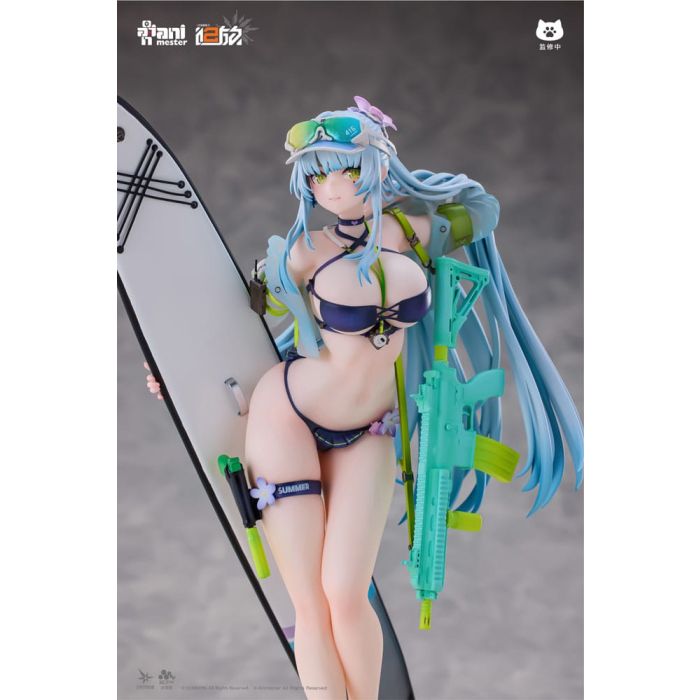 Girls' Frontline 2: Exilium Statue 1/7 HK416 Cerulean Breaker 24 cm
